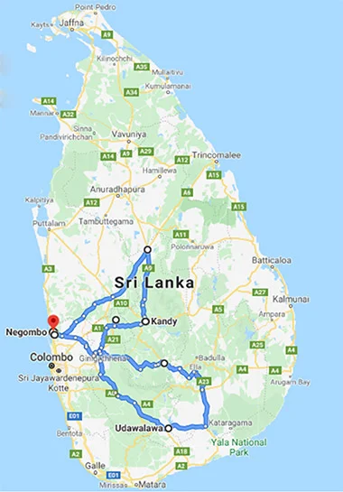 2 Nights 3 Days Sri Lanka Tour Packages
